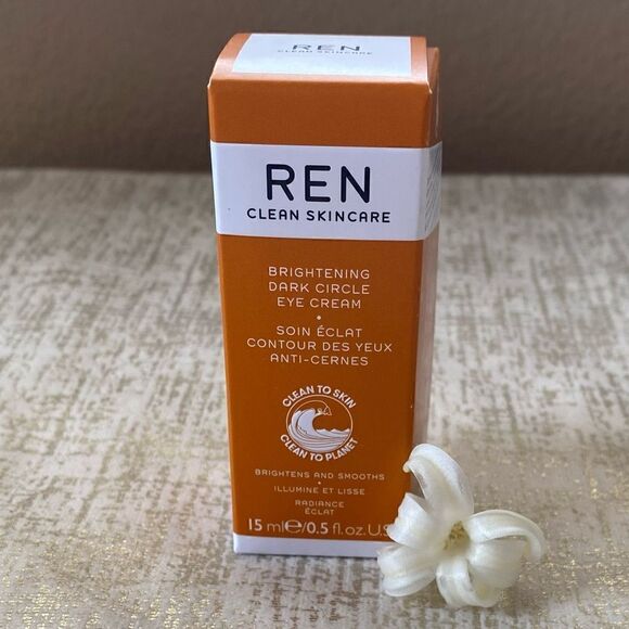 REN Clean Skincare Radiance Brightening Dark Circle Eye Cream - New - Picture 2 of 8